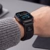 Tech-Protect Nylon Elite Apple Watch 8 / 9 / 10 / 11 / 12 / SE / Ultra (44 / 45 / 46 / 49) mm, čierno-oranžový