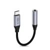 Tech-Protect UltraBoost αντάπτορας USB-C - Mini Jack 3,5 mm, γκρι