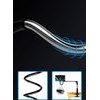 JP uniwersalny uchwyt na tablet i telefon na biurko z obrotowym i regulowanym ramieniem TH02, czarny