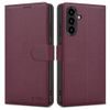 Tech-Protect Samsung Galaxy A27 5G Hoesje - Bookcase met Standaard & Kaarthouder - Wijnrood