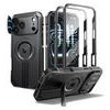 Dexnor MagSafe Case für iPhone 17 Pro Max / 18 Pro Max - 360° Kickstand mit Kameraschutz - Schwarz