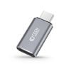 Tech-Protect Ultraboost adapter USB-C - Lightning, sivi