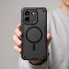 Xiaomi Redmi Note 17 Pro Max 5G vāciņš – Tech-Protect Rugged Shield MagSafe – matēti melns