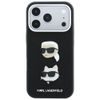 Karl Lagerfeld Saffiano K&C Heads Pins and Logo Crossbody ümbris iPhone 17 Pro Max / 18 Pro Max – must