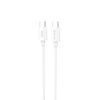 Dudao L4C kabel USB-C - USB-C, 30W, 1,2 m, bel