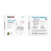 Borofone BW96 Bluetooth Kopfhörer Mellow mit ANC + ENC - Kabellose In-Ear Ohrhörer - Weiß