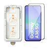 Wency Magic Box 5D Σκληρυμένο Γυαλί με Εύκολη Εφαρμογή, Samsung Galaxy A36, Μαύρο