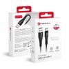 Cablu Forcell F-Energy USB A - USB-C, QC4.0, 3A, 66W, 1 m, negru