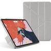 Pipetto Origami διάφανη θήκη, Apple iPad Pro 11 2018 / 2020 / 2021 / 2022, ασημί