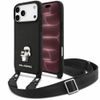 Karl Lagerfeld Saffiano K&C Metal Pin CBDY Crossbody ümbris iPhone 17 Pro Max / 18 Pro Max – must