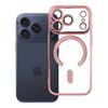 iPhone 17 Pro / 18 Pro dėklas – Electro Mag Cover MagSafe – rožinio aukso