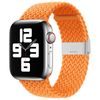 Strap Fabric brățară pentru Apple Watch 6 / 5 / 4 / 3 / 2 (44 mm / 42 mm) portocalie