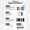 Lisen W121 3in1 Wireless Ladestation für iPhone, Apple Watch & AirPods - 45W, MagSafe 25W, Qi2.2 - Schwarz