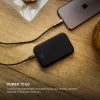 FIXED MagZen (2. generáció) powerbank vezeték nélküli töltéssel és MagSafe támogatással, 10 000 mAh, fekete