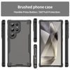 Samsung Galaxy S24 Ultra ümbris – ArmorShield Hybrid Case – must
