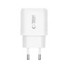 Tech-Protect NCA65W-GAN Caricatore 2 porte PD 65 W / QC 3.0, bianco