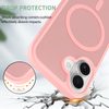 JP MagFit Colour MagSafe θήκη με μαγνήτη N52, iPhone 17, ανοιχτό ροζ