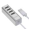 Kaku HUB Splitter - 4x USB adaptér, stříbrný (KSC-383)