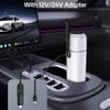 Yesido Fierbător electric auto 500 ml, 100 W, display LED, 12–24 V, alb