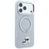 Karl Lagerfeld Leather Ring Stand 360 KC Pin MagSafe ümbris iPhone 17 Pro / 18 Pro – hall