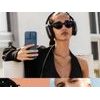 Husă Suritch AirBounce Bumper MagSafe cu Suport și Protecție Cameră, iPhone 17 Pro Max / 18 Pro Max, albastru deschis