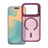 iPhone 17 Pro / 18 Pro dėklas – Forcell F-Protect Shadow Stand Premium MagSafe su stovu – raudona