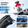 AB02 Ασύρματο τηλεσκοπικό gamepad με Hall joysticks, λειτουργία Turbo και προγραμματιζόμενα κουμπιά, μαύρο