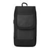 Techsuit Zunanja torbica za telefon s sponko za pas, XL, 16,5 x 9 x 2,5 cm, 6,5", črna (TWB1)