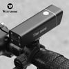West Biking Fahrradlicht Vorne - Wasserdicht IPX6 - 850 Lumen - 5 Modi - USB-C Aufladbar - Schwarz