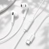 Blavec BHS-02 Bedrade Oordopjes met Microfoon USB-C (DAC) - Wit