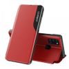 Eco Leather View Case, Samsung Galaxy A21S, červené