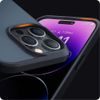 Tech-Protect MagMat, iPhone 15 Pro, átlátszó fekete