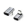 Tech-Protect UltraBoost AA02 γωνιακός προσαρμογέας USB-C, γκρι