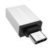 Borofone BV3 OTG Adapter USB-C auf USB-A 3.0 - Datentransfer bis 5 Gb/s - Silber