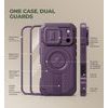 Dexnor MagSafe Case für iPhone 17 Pro / 18 Pro - 360° Kickstand mit Kameraschutz - Lila