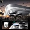 iPhone 18 Pro Max kameros apsauginis stiklas – ESR Armorite Pro grūdintas stiklas – sidabrinė