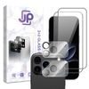 JP Combo Pack Screenprotector - Gehard glas (2 stuks) + 2x Lens Protector - voor iPhone 17 Pro Max