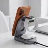 Tech-Protect A53 3σε1 ασύρματος φορτιστής MagSafe, 25 W, Qi2.2, γκρι