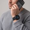 Tech-Protect Nylon Elite Apple Watch 8 / 9 / 10 / 11 / 12 / SE / Ultra (44 / 45 / 46 / 49) mm, čierno-oranžový