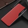 Eco Leather View Case, Samsung Galaxy S22 Plus, piros