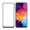 5D Edzett üveg a Samsung Galaxy A40 telefonhoz, fekete