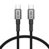 Tech-Protect UltraBoost DNA kabel USB-C, PD100W/5A, 0,25m, šedý