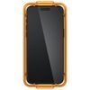 Spigen ALM Glass FC Zaštitno kaljeno staklo 2 kom, iPhone 15, crna