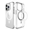 JP MagFit MagSafe etui z certyfikatem 3M SGS, iPhone 15 Pro, przezroczysty
