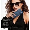 Husă Suritch AirBounce Bumper MagSafe cu Suport și Protecție Cameră, iPhone 17 Pro Max / 18 Pro Max, albastru deschis