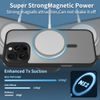 JP MagFit Clear MagSafe obal s N52 magnetom, iPhone 16 Pro Max, zelený