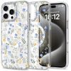 Tech-Protect Magmood, iPhone 16 Pro, réti virágok