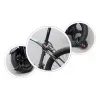 Rockbros RKS507-1BK Zámok na bicykel, 1,8 m, čierny