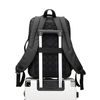 JP Rucksack B22 - Multifunktionaler Tagesrucksack 44x30x14 cm - Schwarz