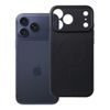 iPhone 17 Pro Max / 18 Pro Max silikona vāciņš – Silicone Mag Cover ar kameras aizsargu – zils